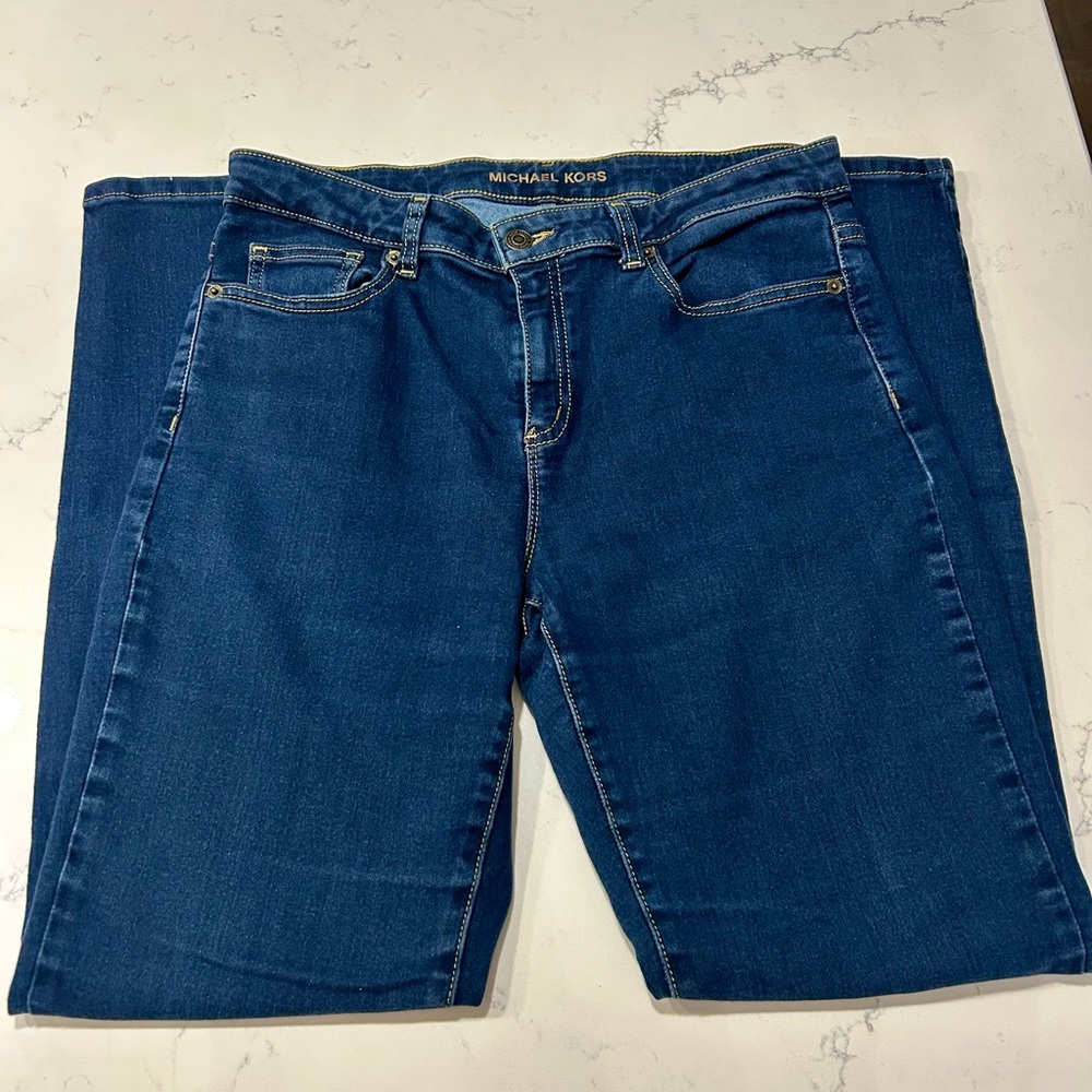 Michael Kors Dark Blue Skinny Jeans - Women’s Size 10